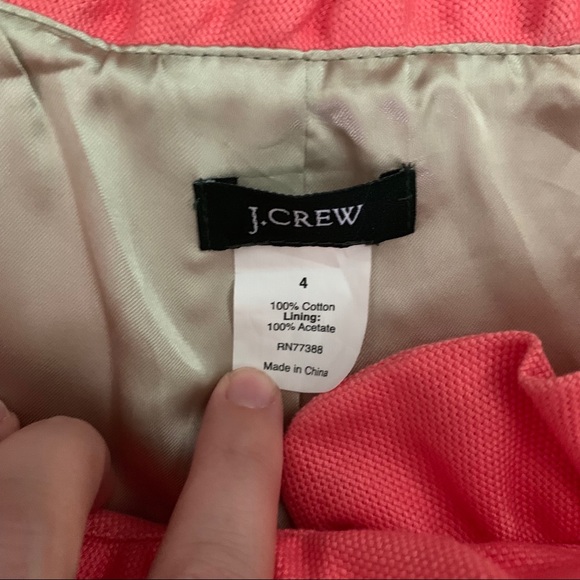 J crew pink size 4 ruffle jacket - Picture 2 of 4